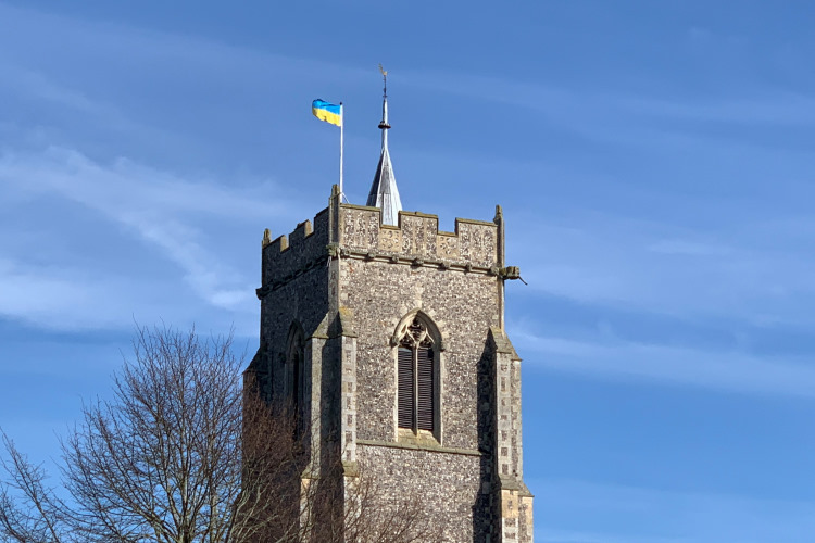 martham church flag 750AT