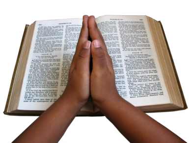 praying with bible 389 SX Credit Lionel Titu on http://www.freeimages.com/ 