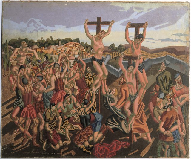 Methodist art - crucifixion 64