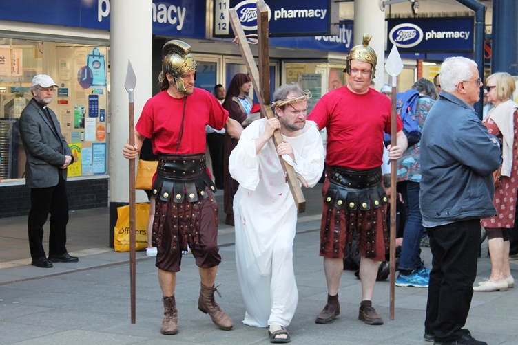 Anglia Square Passion Play 750