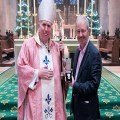 Bishop honours retiring Communications Director