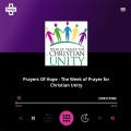 Premier Christian Radio: Week of Prayer for Unity