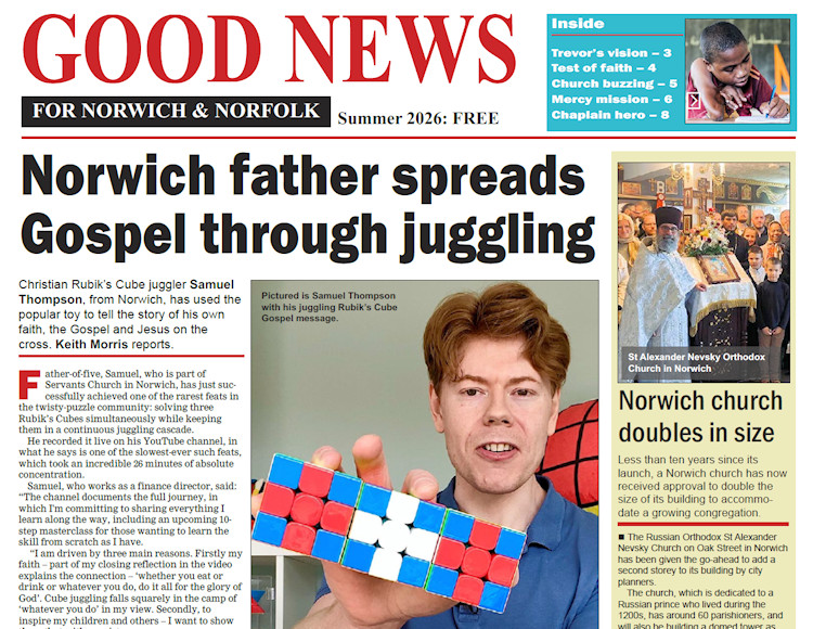 Be the first to read the Spring Good News paper